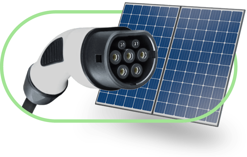 Car charger and solar panel